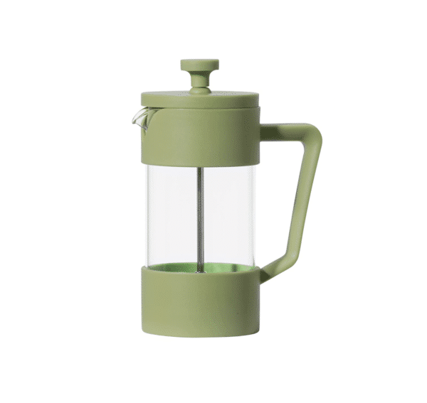 French Press 3 Cup Olive