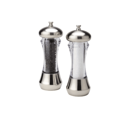 Sienna Mess-Free Salt & Pepper Mill, 7"