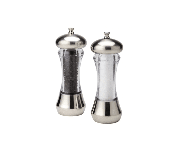 Sienna Mess-Free Salt & Pepper Mill, 7"