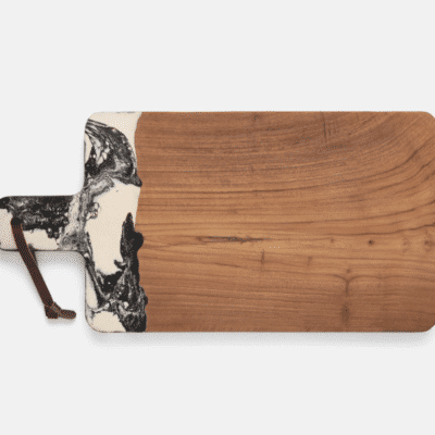 Austin Black Swirled Serving Board