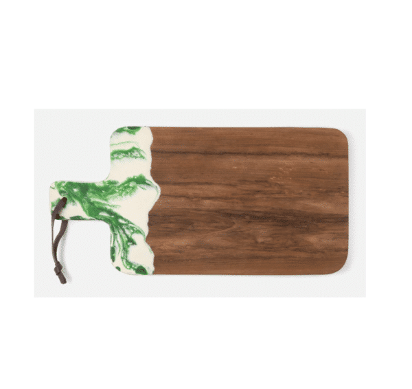 Austin Green Swirled Serving Board