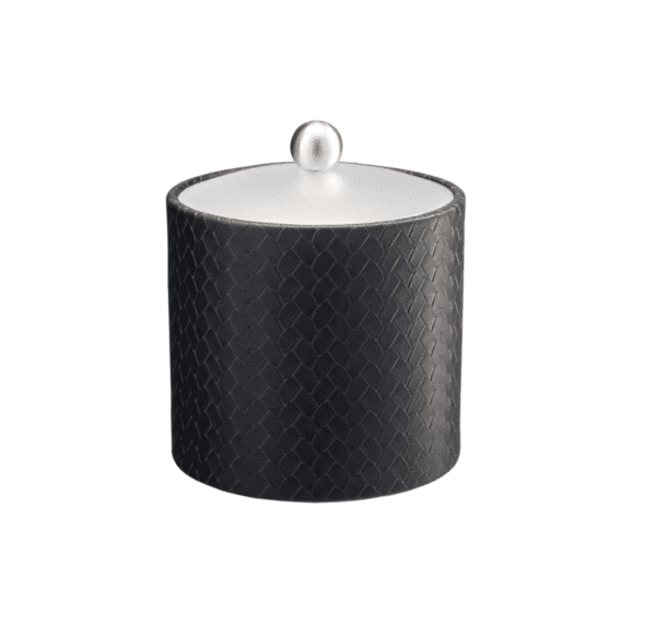 Ice Bucket w/ Acrylic Cover & Brushed Stainless Ball Knob