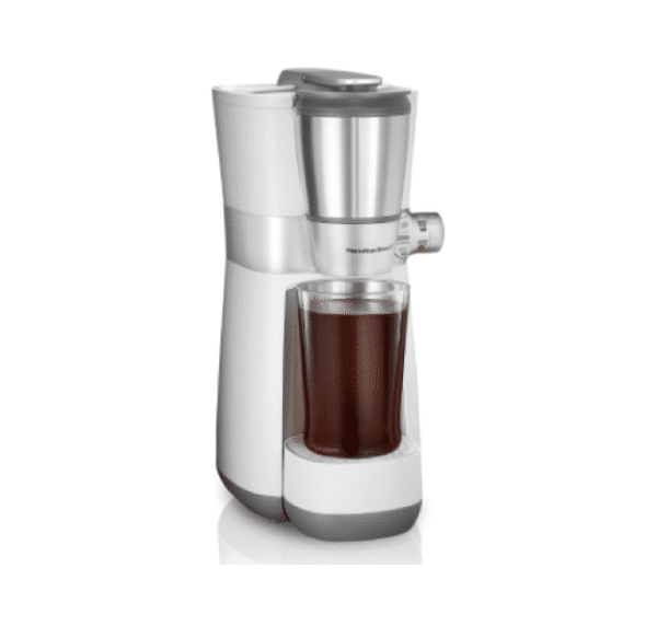 16 Oz. Convenient Craft Rapid Cold Brew And Hot Coffee Maker, White