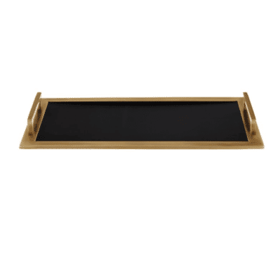 Gold Rush Stainless Tray: Black
