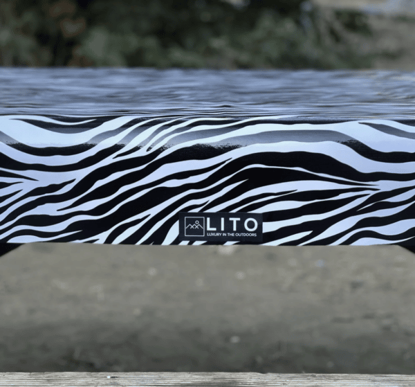 LITOCLOTH South African Zebra Outdoor Tablecloth - Image 2