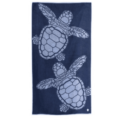 Turtle Twins Beach Towel 40x72"