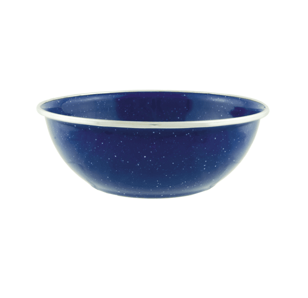 6" Enamel Bowl Blue