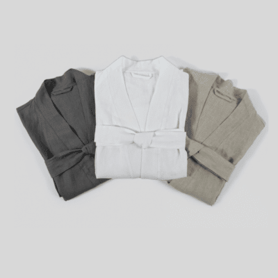 Bokser French Linen Bathrobes