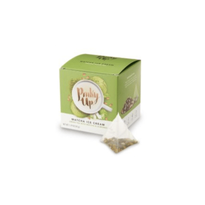 Matcha Ice Cream Pyramid Tea