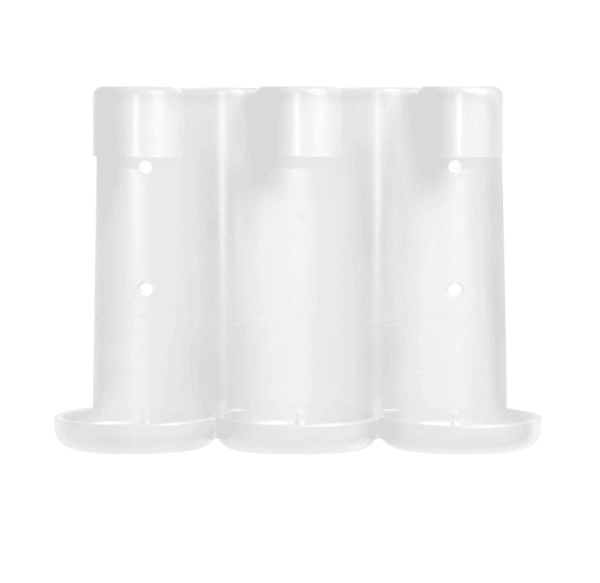 EcoWell True Collection Triple Bracket White