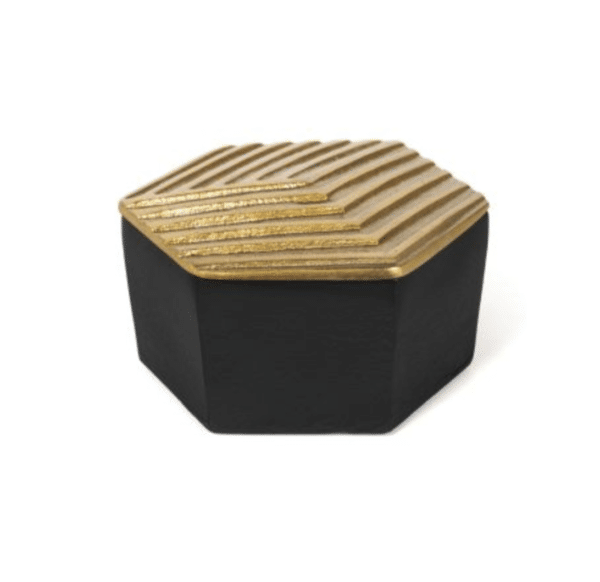 Mylah Decorative Metal Box, Large