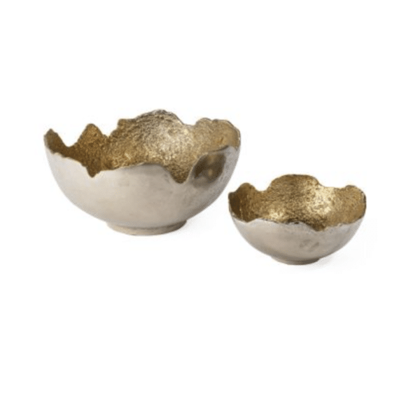 Alora Metal Bowls Set/2