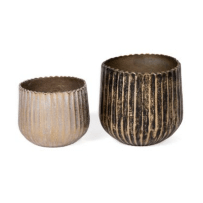 Elric Metal Vases S2