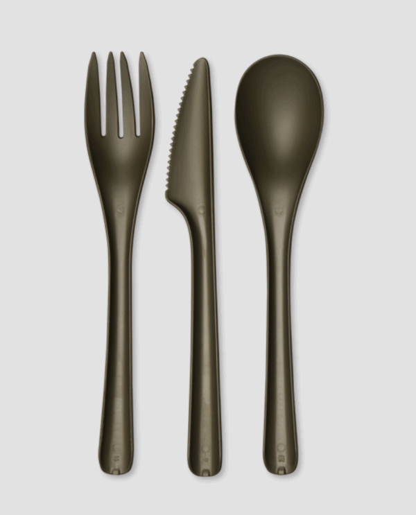 Bloom Dark Green Spoon