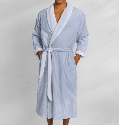 Seersucker Robe